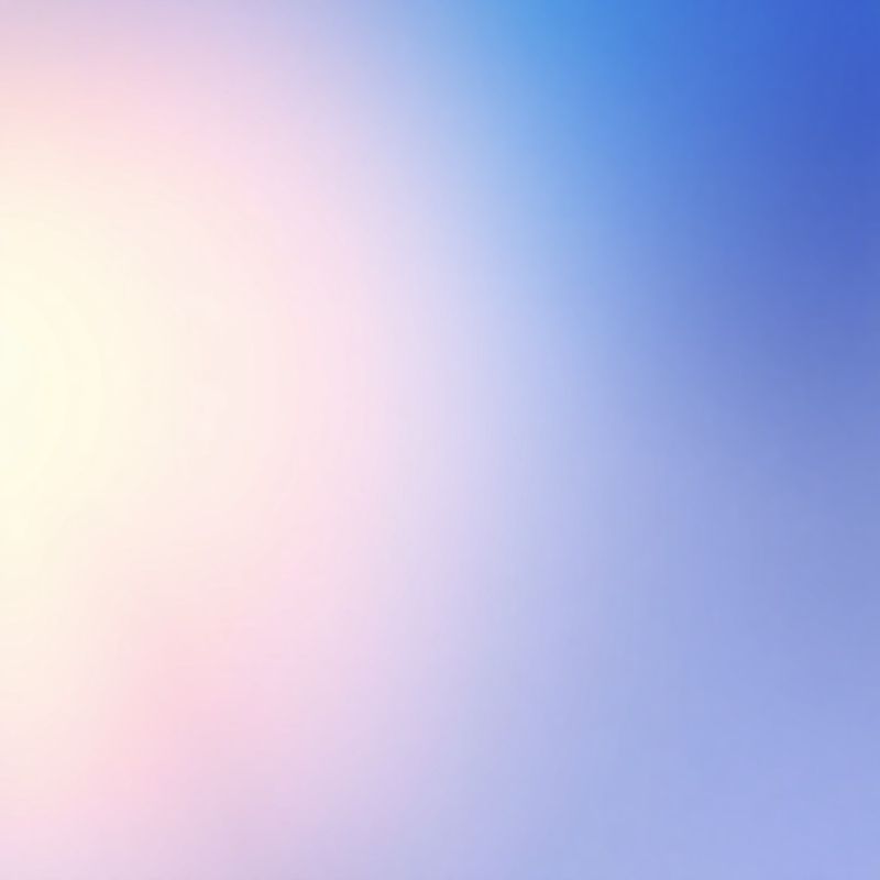Abstraktní azurový gradient s jemnou datovou mřížkou